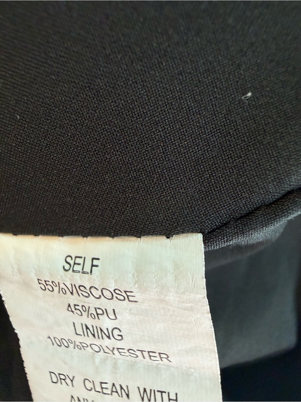 Amanda Uprichard Kloss Mini Dress Black Faux Leather Cutout Strapless S - Picture 8 of 8